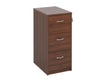 Eco 3 Drawer Wooden Filing Cabinets walnut (6097101455531)