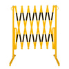 black and yellow lightweight flexible trellis barrier (4555548753955)