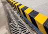 55mm x 55mm Anti-Slip Stair Nosing (Black / Yellow)
