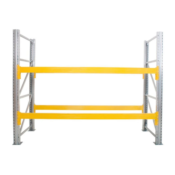 Heavy-Duty Galvanised Pallet Racking Frames 110cm Deep (6201346097323)