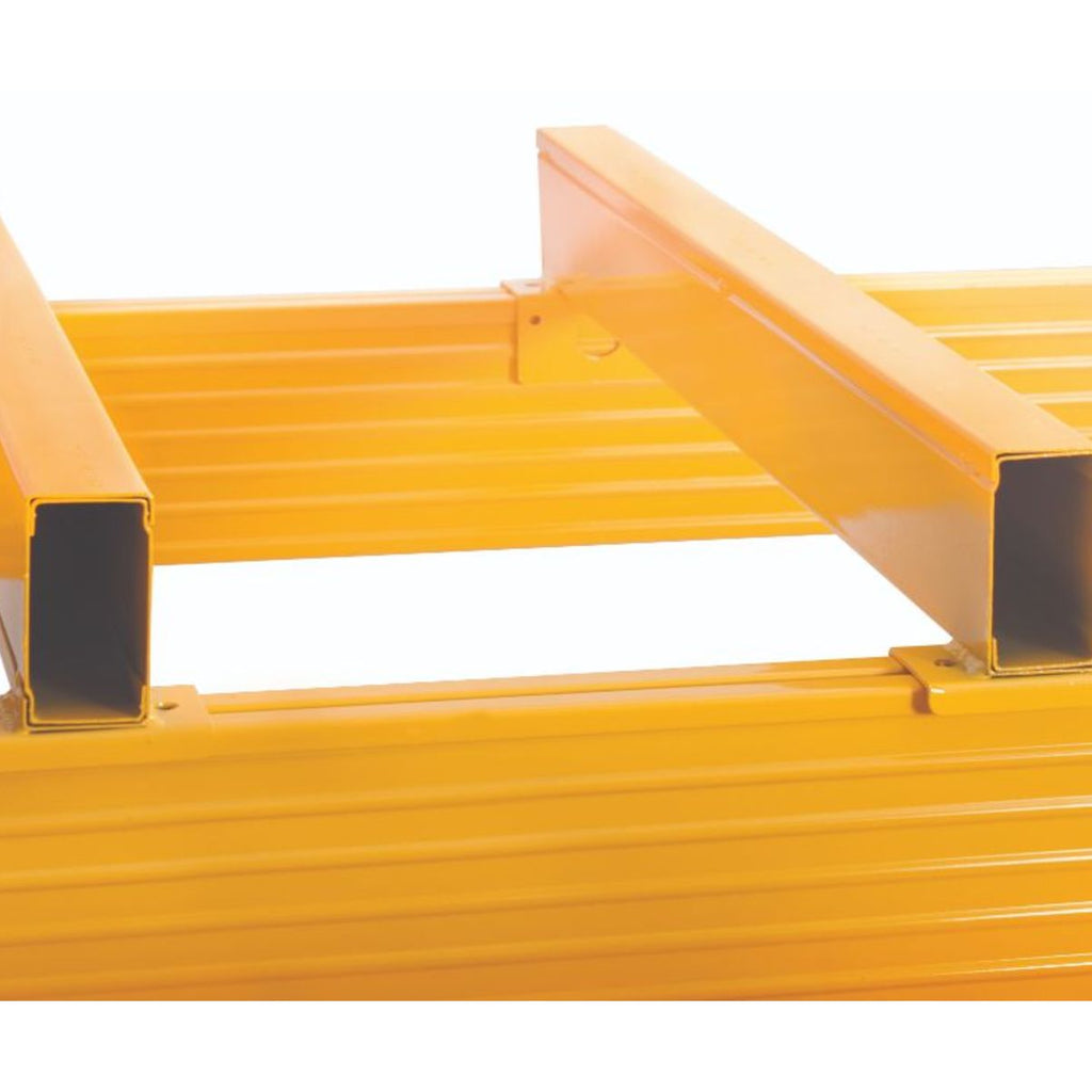 Pair of Fork Spacers for Heavy-Duty Galvanised Pallet Racking Frames (6201346425003)