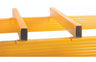 Pair of Fork Spacers for Heavy-Duty Galvanised Pallet Racking Frames (6201346425003)