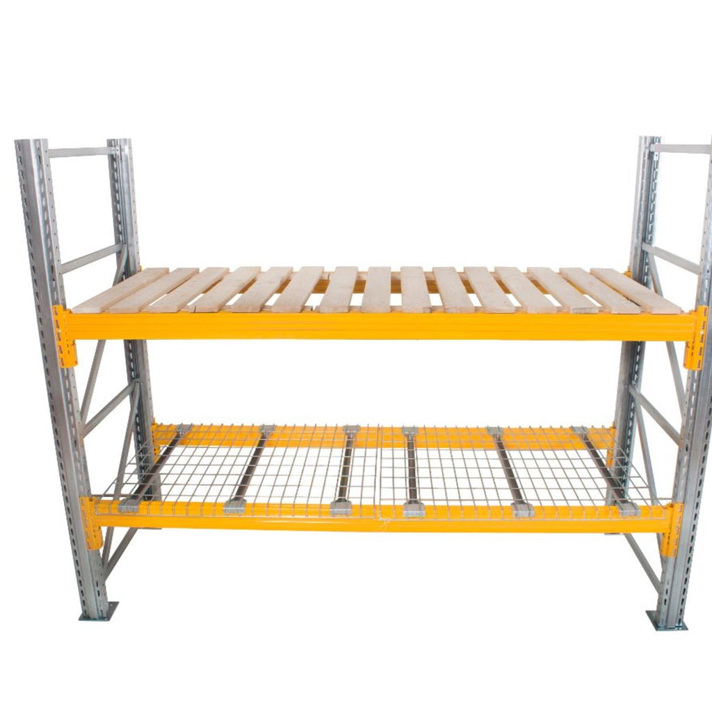 Open Timber Decking Panels for Heavy-Duty Galvanised Pallet Racking Frames (6201346195627)