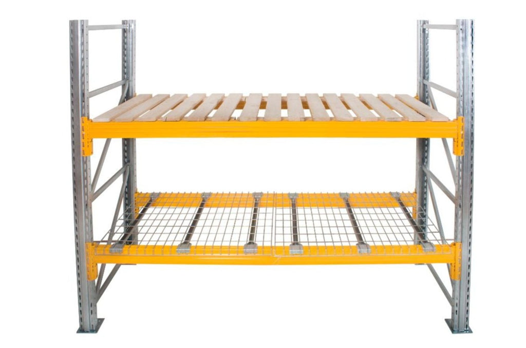 Open Timber Decking Panels for Heavy-Duty Galvanised Pallet Racking Frames (6201346195627)