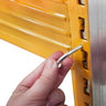 Warehouse Pallet Racking for 12 Pallets safety pin insertion (4810500800547)