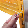 Warehouse Pallet Racking for 16 Pallets safety pin insertion (4810500866083)