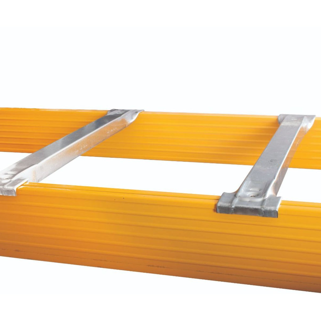 Pair of Pallet Support Bars for Heavy-Duty Galvanised Pallet Racking Frames (6201346392235)