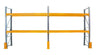 Pair of Racking Beams for Heavy-Duty Galvanised Pallet Racking Frames (6201346261163)