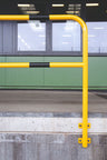 Permanent Wall Mounted Pedestrian Safety Barrier in use (4572925034531)