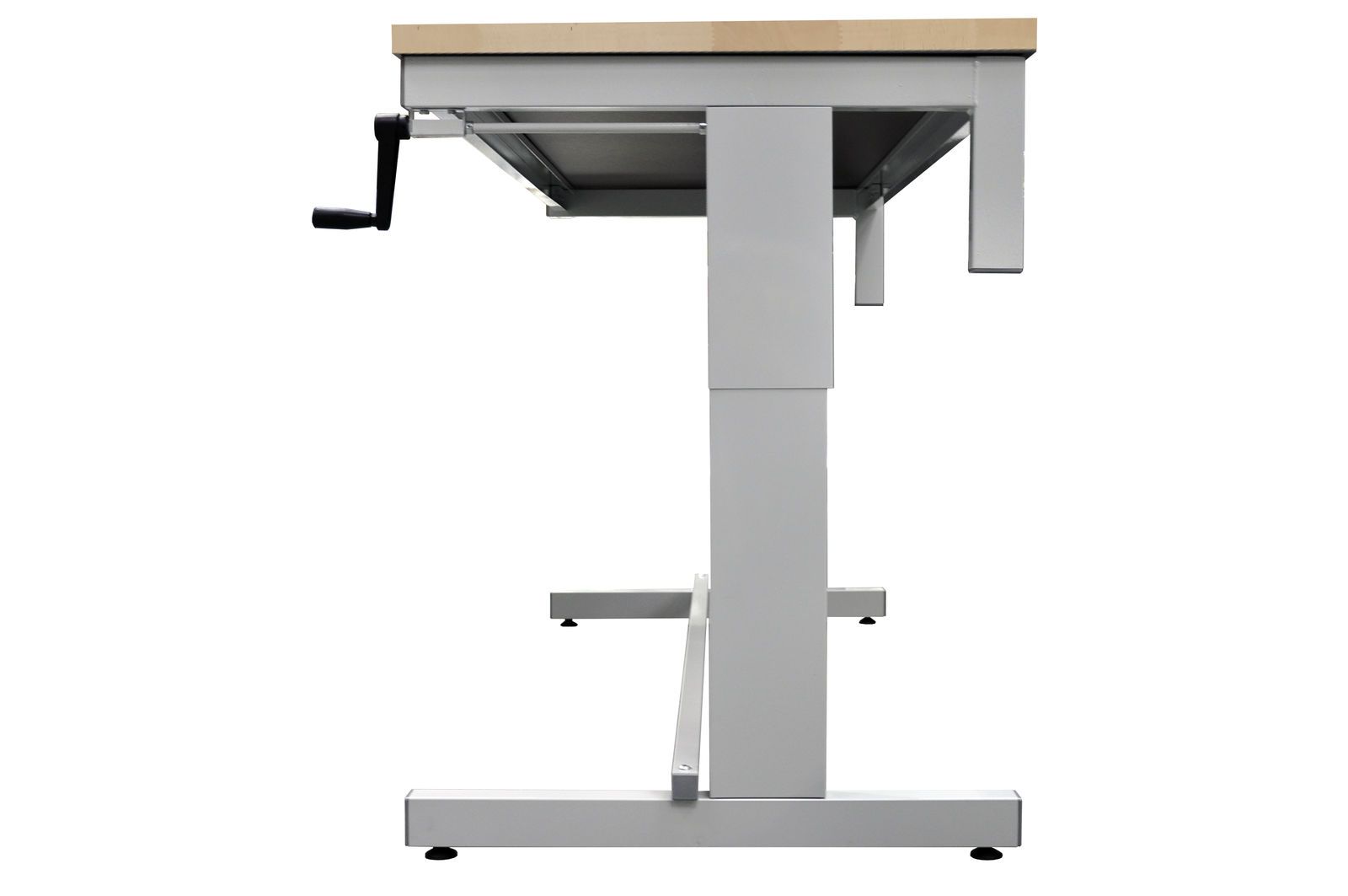 Premium Adjustable Height Workbench with Laminate Top | First Mats