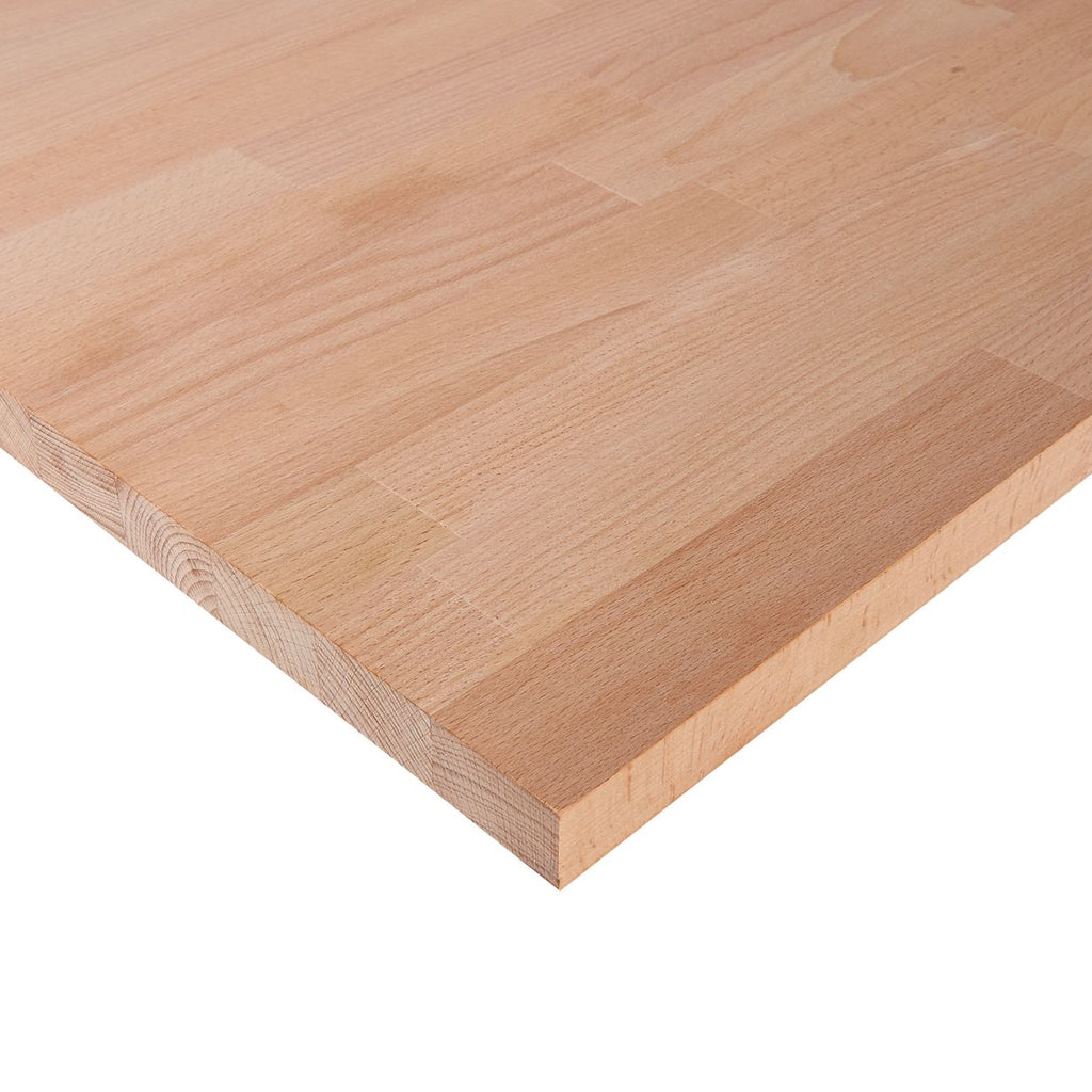Premium Height Adjustable Workbench with Wood Top beech worktop medium (4453380292643)