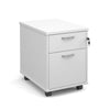 Eco 2 Drawer Mobile Office Pedestals white (6097101160619)