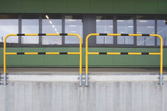 Removable Wall Mounted Pedestrian Safety Barrier