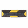 Top view of rubber parking stop