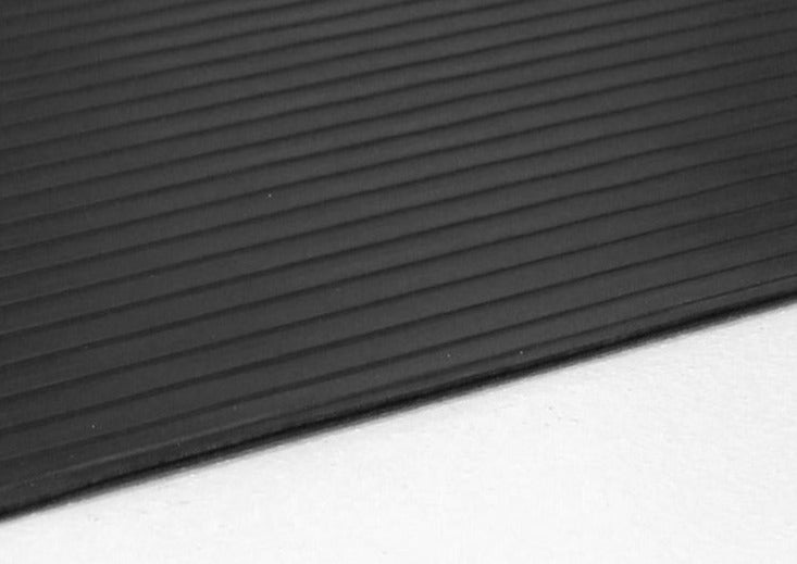 Wide Ribbed Rubber Matting Roll First Mats UK