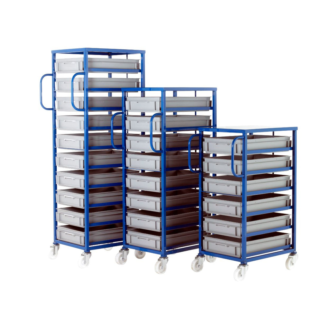 Shallow Euro Container Racks (600mm x 400mm x 120mm Trays)