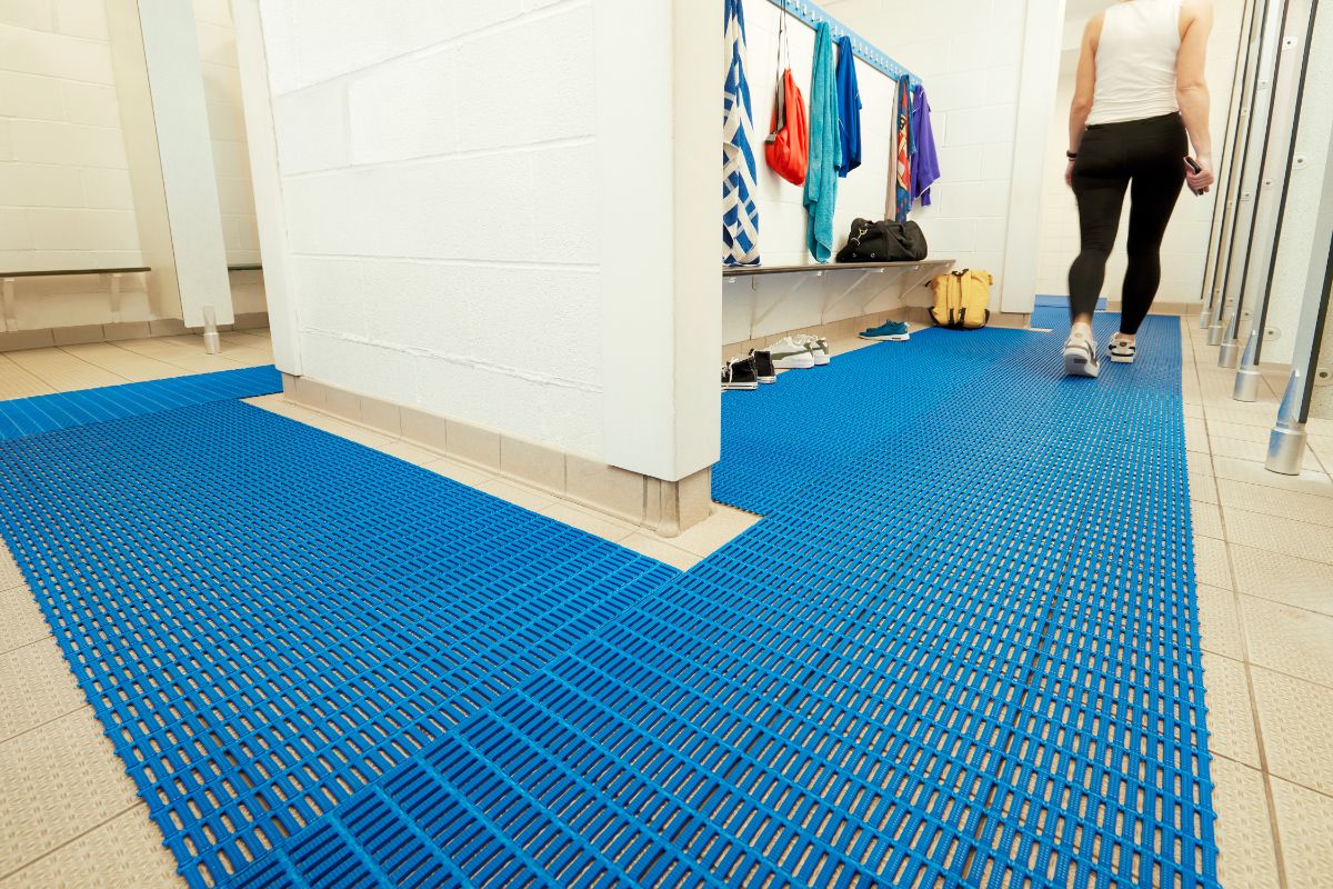 SlipLine LowProfile Changing Room Matting First Mats