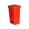 90L Indoor Recycling Pedal Bin red (6175043584171)