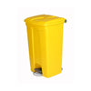 90L Indoor Recycling Pedal Bin yellow (6175043584171)