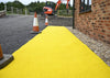 construction site walkway matting in yellow