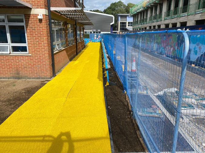 Looper-Path Construction Site Walkway Matting