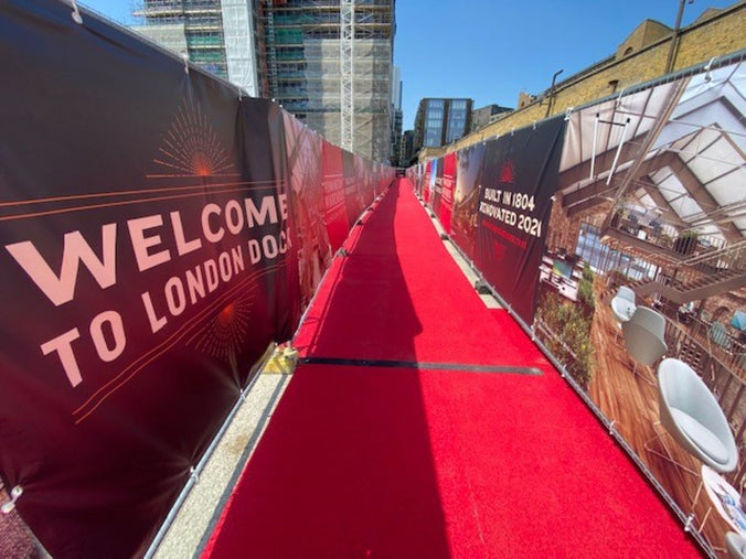 Looper-Path Construction Site Walkway Matting