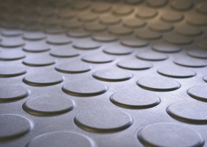 Studded Grey Flooring (1821955588131)