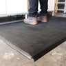 Textured industrial anti-fatigue mat for enhanced grip and durability