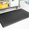 Industrial anti-fatigue mat with textured surface for grip and durability