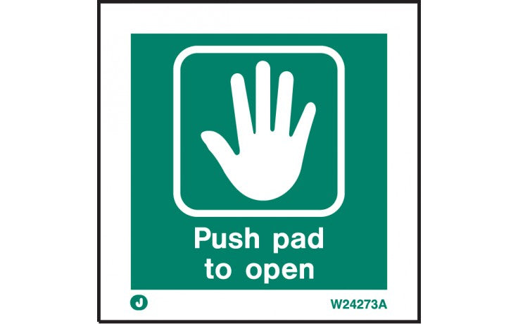 Fire Exit Push Pad To Open Sign (4807063371811)
