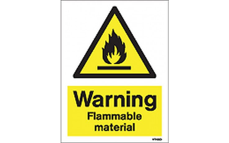 Flammable Material Warning Signs (4807367032867)