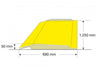 Heavy-Duty Trolley & Wheelchair Kerb Ramp (350kg Capacity) (4564240203811)