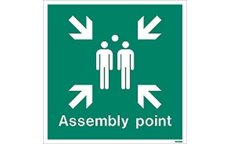 Fire Evacuation Assembly Point Sign (4807063339043)